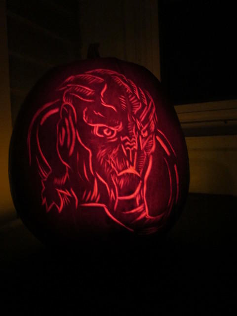 Mass Effect Pumpkin Entry