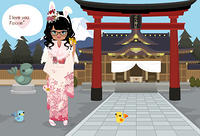 Poupee Girl Snapshot Album